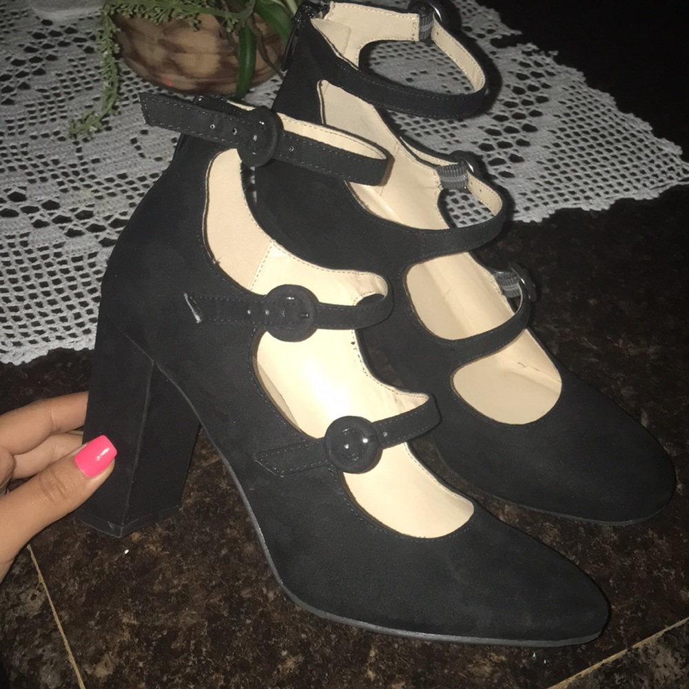 Strapped Heels